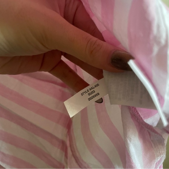 J. Crew Garçon cotton poplin shirt‎ in pink stripe - Picture 5 of 7